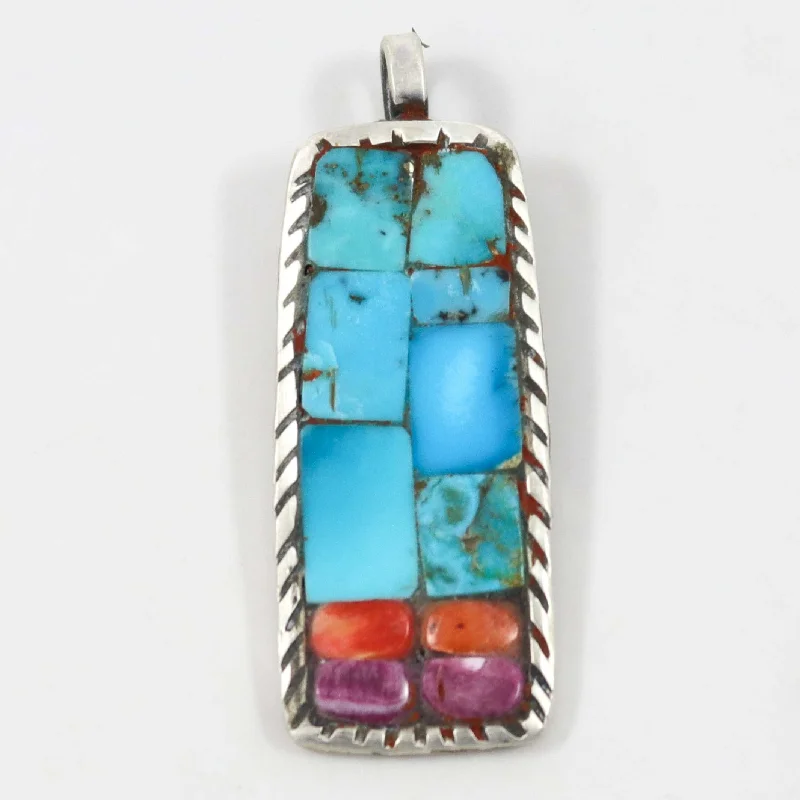 infinity necklace with birthstones Inlay Pendant