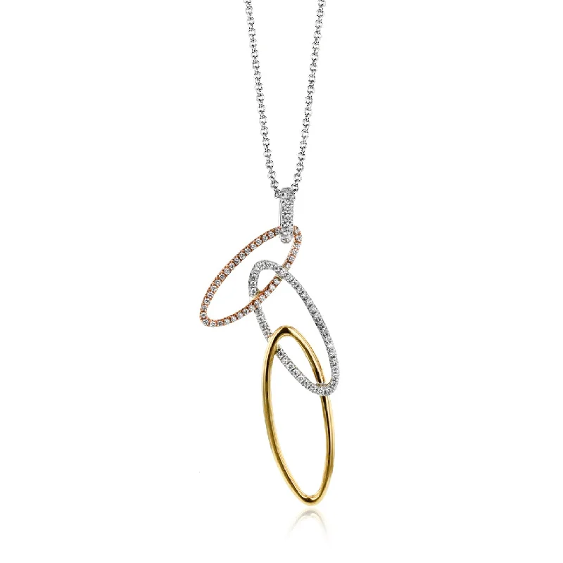 dainty opal nose ring Clio Pendant Necklace in 18k Gold with Diamonds