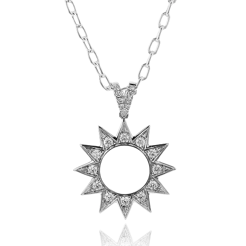 infinity knot wedding band Celestial Medallion Pendant Necklace in 18k Gold with Diamonds
