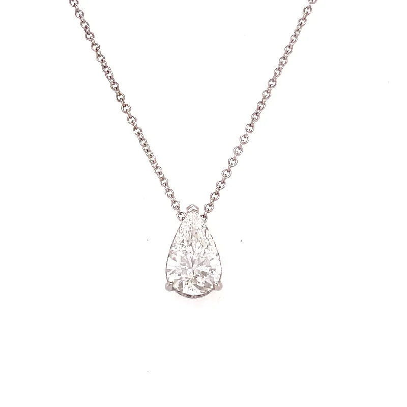 eternity ring for anniversary PEAR SHAPED DIAMOND PENDANT