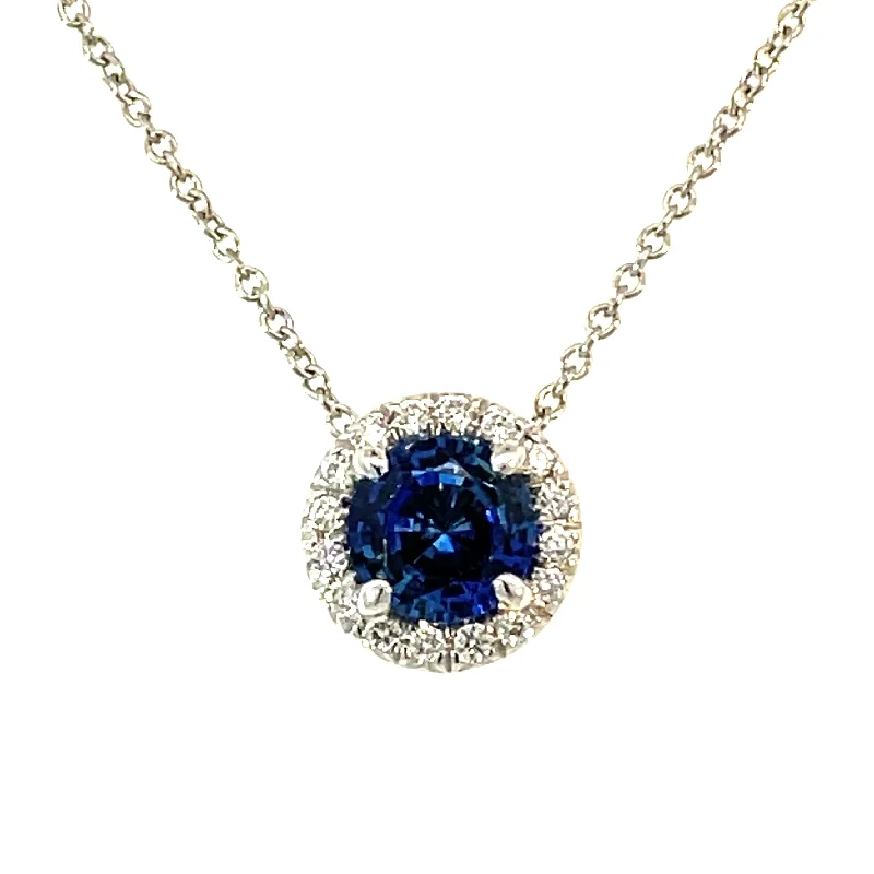 adjustable toe ring silver SAPPHIRE AND DIAMOND PENDANT