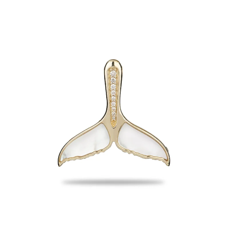 gold mesh bangle bracelet Sealife Whale Tail Mother of Pearl Pendant in Gold with Diamonds - 22mm gold mesh bangle bracelet Sealife Whale Tail Mother of Pearl Pendant in Gold with Diamonds - 22mm