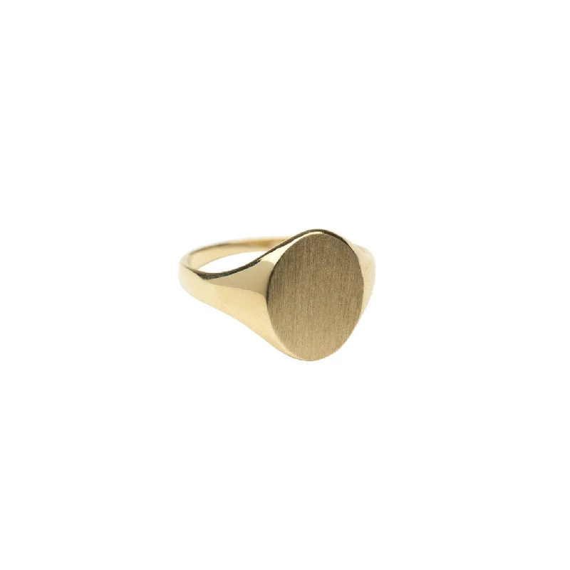 diamond halo pendant necklace 14k Gold Signet Ring