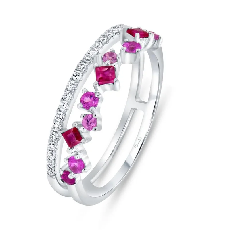 vintage platinum wedding band 14k White Gold Precious Collection Princess Cut Ruby and Diamond Ring vintage platinum wedding band 14k White Gold Precious Collection Princess Cut Ruby and Diamond Ring