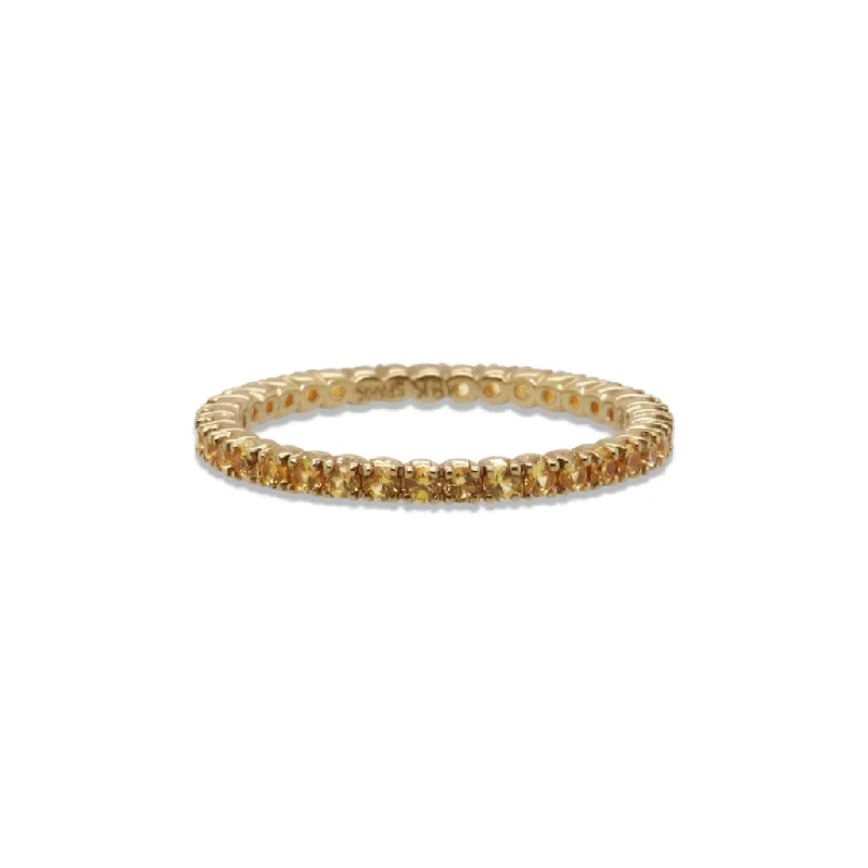 braided wedding ring men 18k Yellow Gold Eternity Band With Yellow Sapphires - 0.65cttw braided wedding ring men 18k Yellow Gold Eternity Band With Yellow Sapphires - 0.65cttw