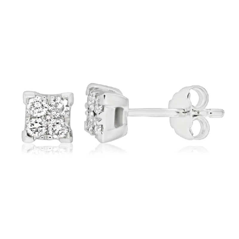 layered gold coin pendant necklace 9ct White Gold 1/4 Carat Diamond Stud Earrings set with 10 Brilliant Diamonds layered gold coin pendant necklace 9ct White Gold 1/4 Carat Diamond Stud Earrings set with 10 Brilliant Diamonds