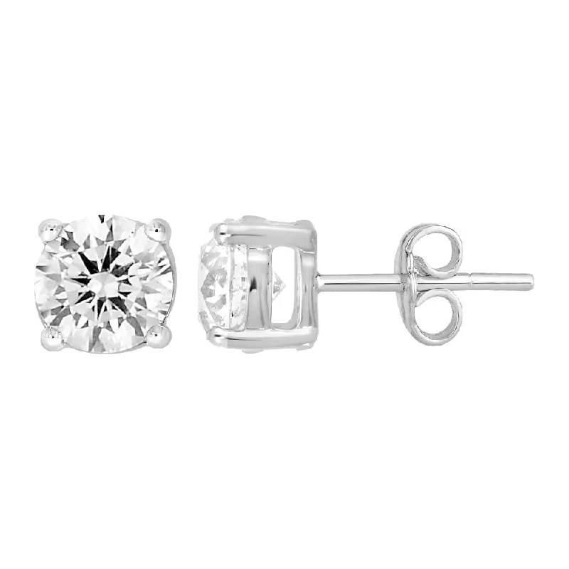 snake chain bracelet gold 9ct White Gold  2.00 Carat Diamond Stud Earrings