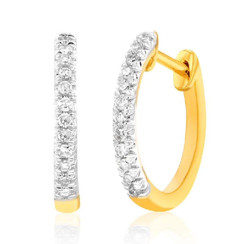 dainty silver hamsa bracelet 9ct Yellow Gold Diamond Hoop Earrings with 24 Diamonds dainty silver hamsa bracelet 9ct Yellow Gold Diamond Hoop Earrings with 24 Diamonds