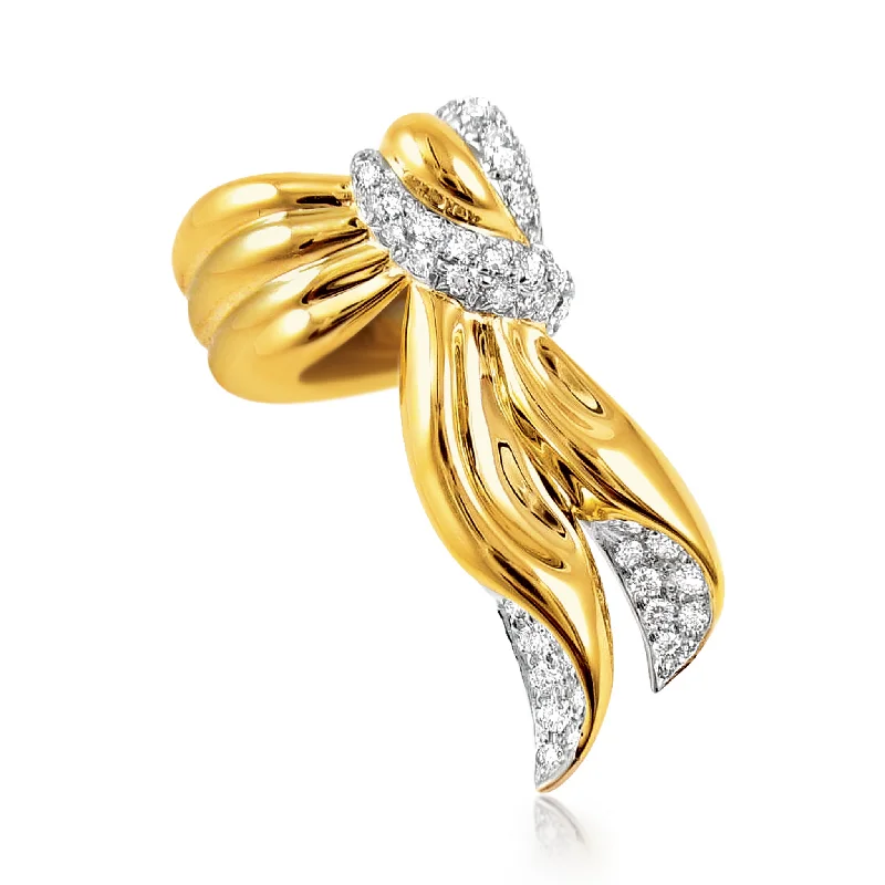 celestial sunburst necklace gold Bowknot Ring