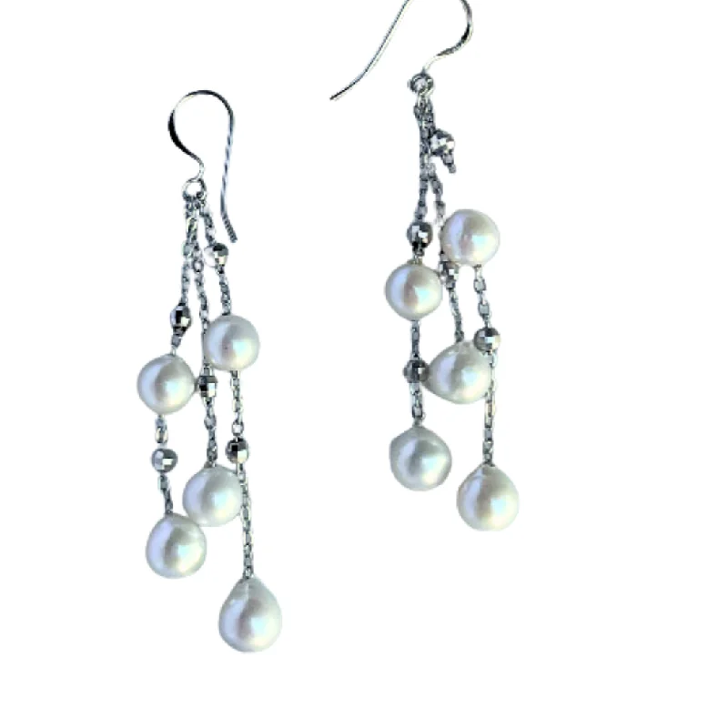 real jade jadeite bangle CFW Pearl Earrings