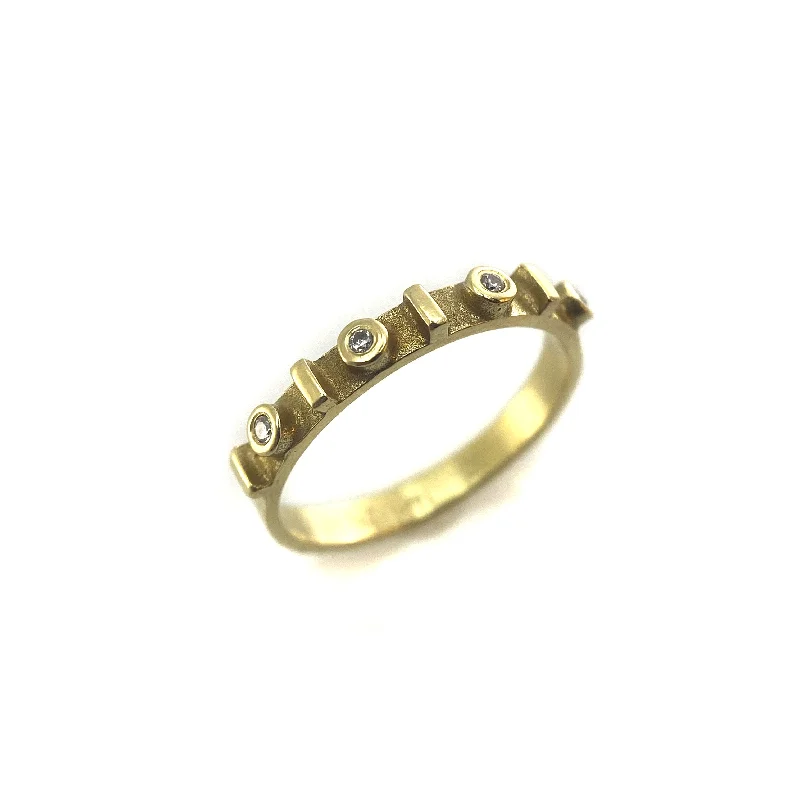 celestial star earrings stud 18k Gold & Diamond Ring