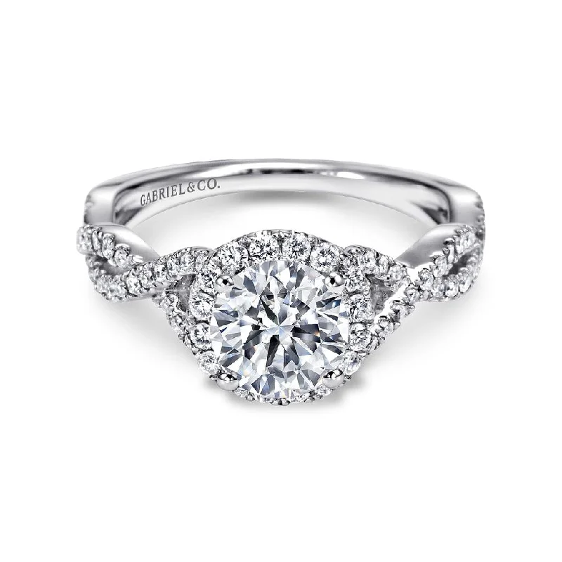 celestial lunar eclipse pendant Gabriel & Co. Marissa - 14K White Gold Round Halo Diamond Engagement Ring celestial lunar eclipse pendant Gabriel & Co. Marissa - 14K White Gold Round Halo Diamond Engagement Ring