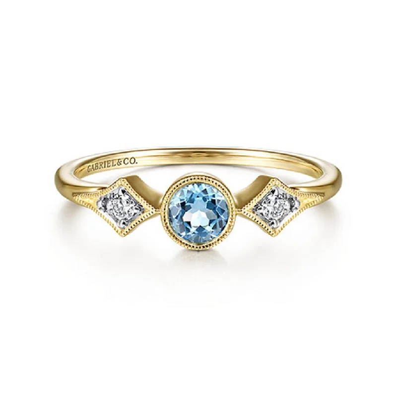 vintage diamond drop necklace Gabriel & Co 14K Yellow Gold Round Blue Topaz and Diamond Three Stone Ring vintage diamond drop necklace Gabriel & Co 14K Yellow Gold Round Blue Topaz and Diamond Three Stone Ring