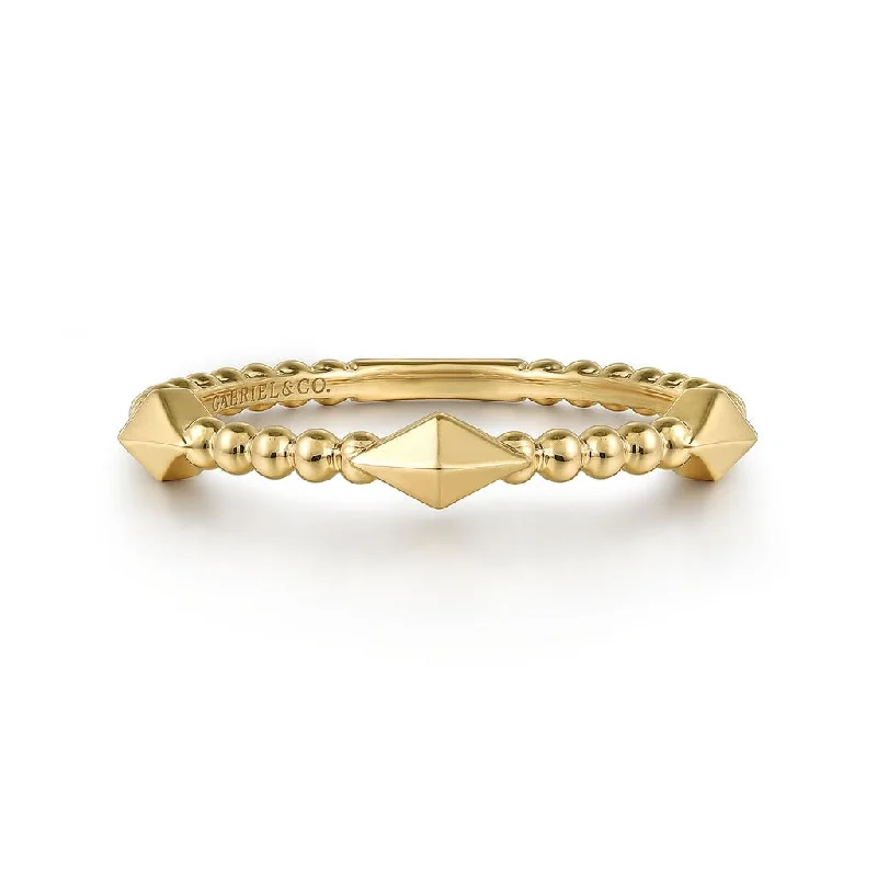 delicate pearl bracelet Gabriel & Co. 14K Yellow Plain Gold Bujukan Pyramid Classic Ladies Ring delicate pearl bracelet Gabriel & Co. 14K Yellow Plain Gold Bujukan Pyramid Classic Ladies Ring