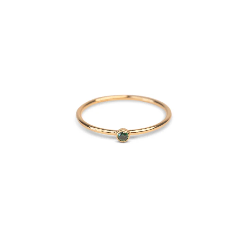 delicate angel wings necklace Gold Emerald Crystal Stacker