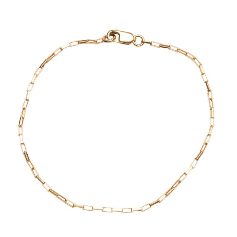 silver infinity knot ring Gold Thin Box Bracelet