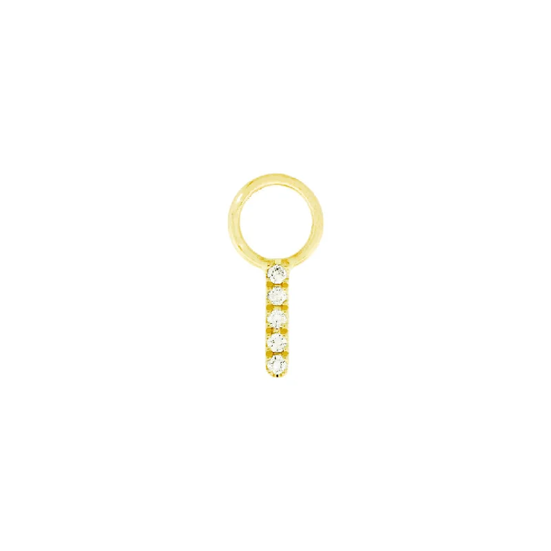 sterling silver infinity loop ring Wow Collection Earring-Charm 002