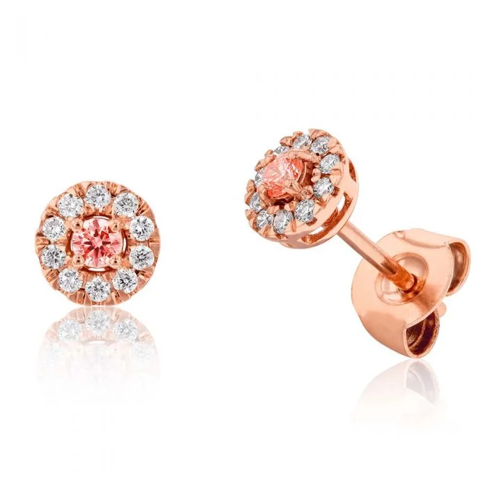 unique square diamond ring Luminesce Lab Grown Pink and White diamond studs set in 9ct Rose Gold unique square diamond ring Luminesce Lab Grown Pink and White diamond studs set in 9ct Rose Gold