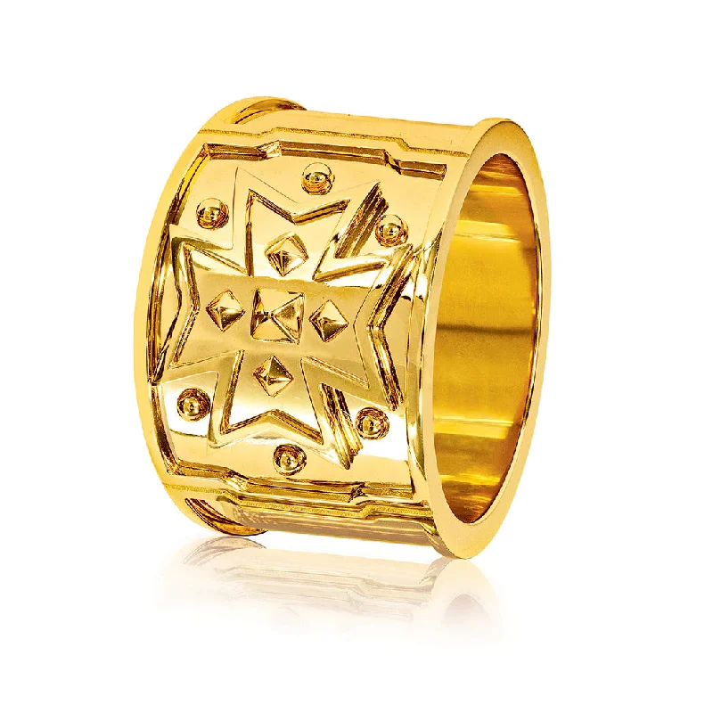vintage filigree engagement ring Midas Band Ring