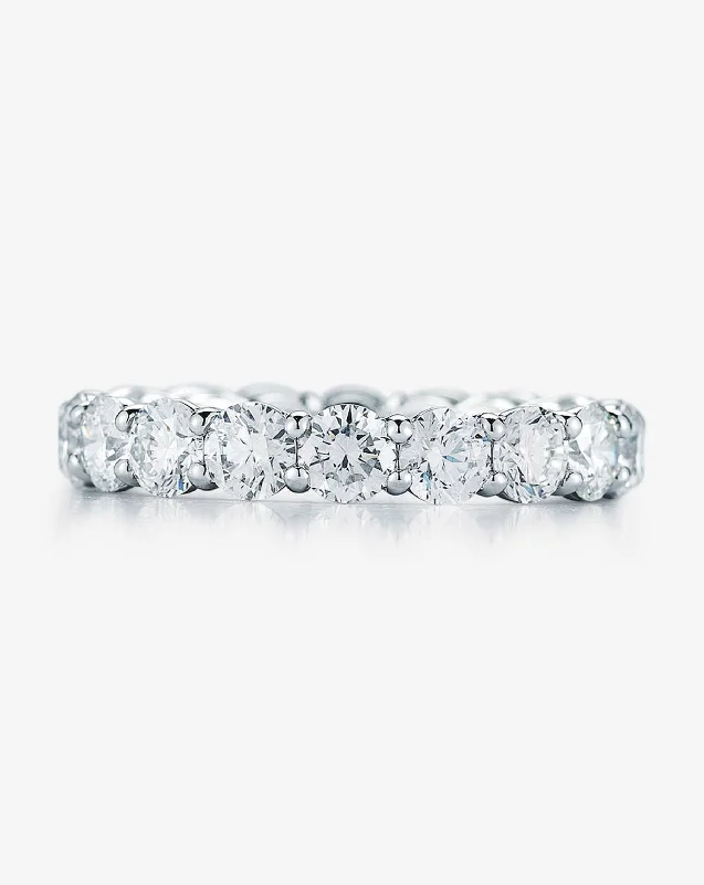 celestial sunburst necklace gold Round Diamond Eternity Band