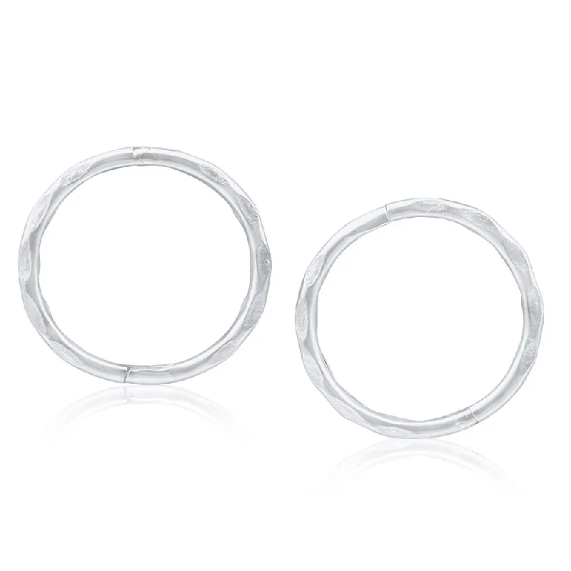 dainty gemstone drop earrings Sterling Silver 10mm Faceted Sleeper Earrings