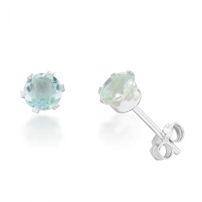 celestial star cluster earrings Sterling Silver Light Blue Crystal 5mm 6 Claw Studs SS celestial star cluster earrings Sterling Silver Light Blue Crystal 5mm 6 Claw Studs SS