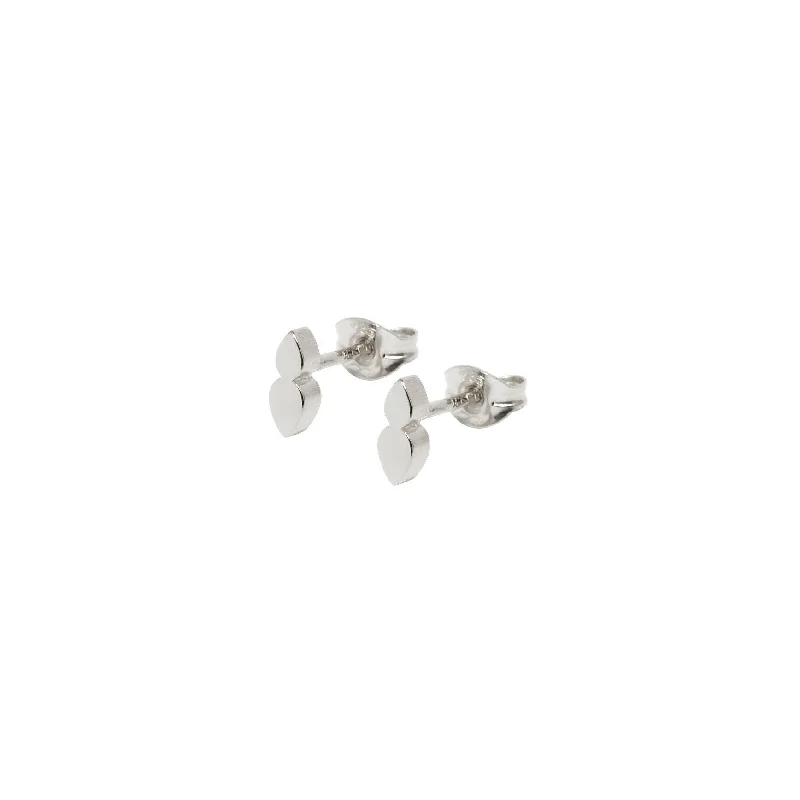 gothic claw ring men’s silver Double Tears Silver Earrings