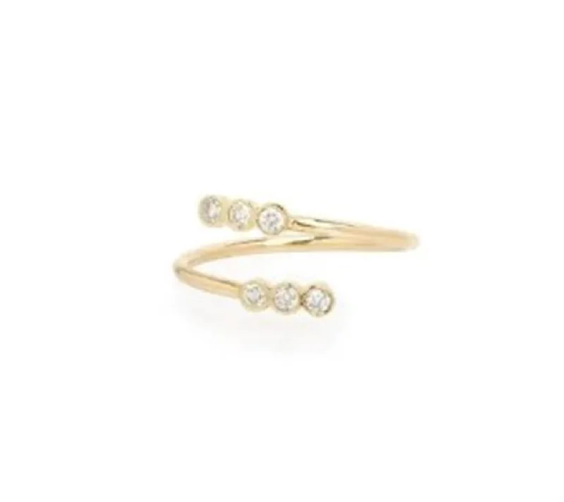 dainty sapphire gemstone bracelet Zoe Chicco 14k Yellow Gold 3 Diamond Bezel Bypass Ring dainty sapphire gemstone bracelet Zoe Chicco 14k Yellow Gold 3 Diamond Bezel Bypass Ring