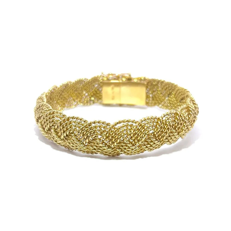 minimalist rose gold bracelet Pre-Owned Braided Bracelet