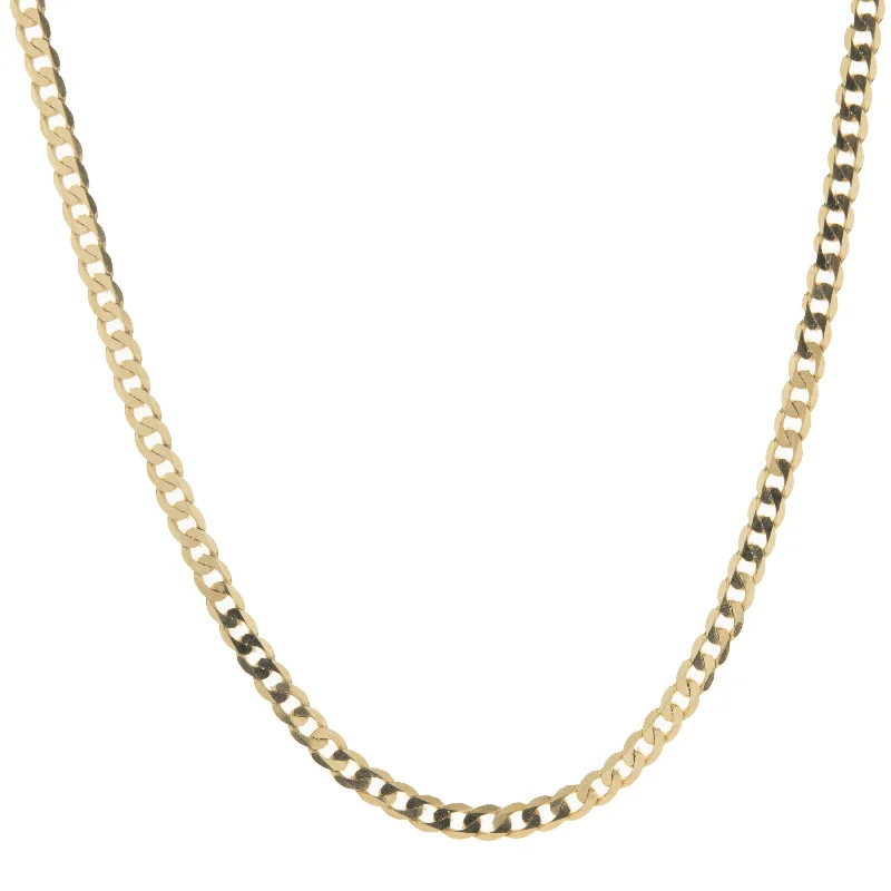 men’s black titanium ring 14 Karat Yellow Gold Cuban Link Chain Necklace