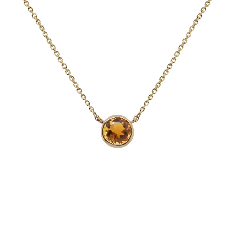 petite diamond promise ring 14k Gemstone Bezel Pendant