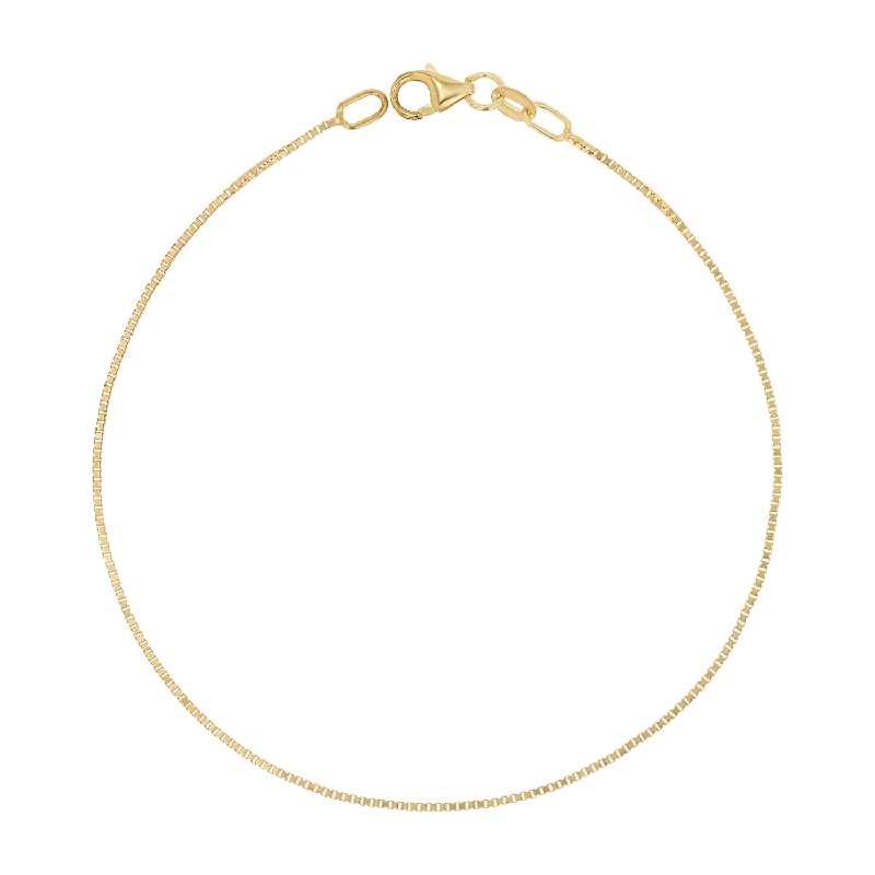 handcrafted opal inlay ring Box Chain Bracelet