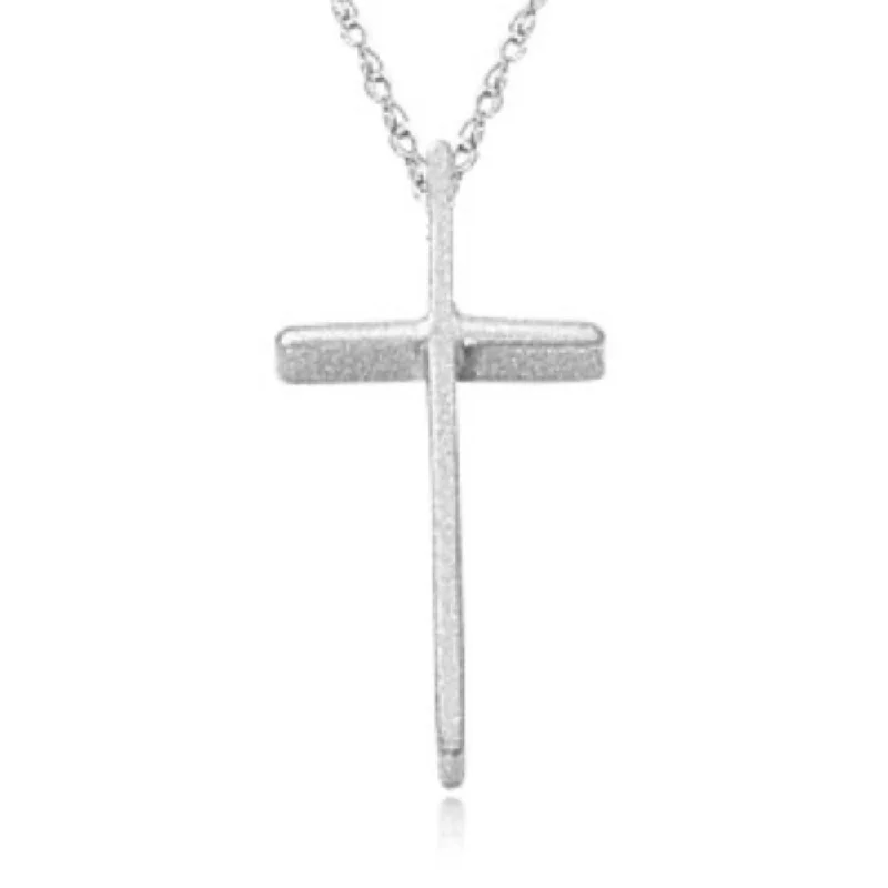 classic pearl strand necklace 14k Gold Cross Pendant Necklace