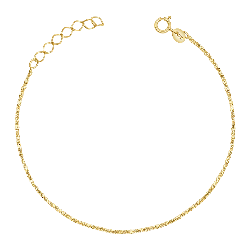 layered pearl choker necklace Glimmer Chain Bracelet