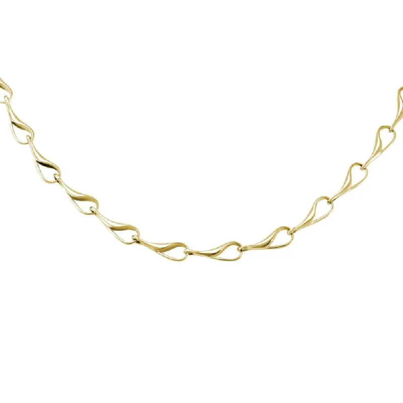 bohemian anklet with shells 14k Gold Needle's Eye Necklace, 17"