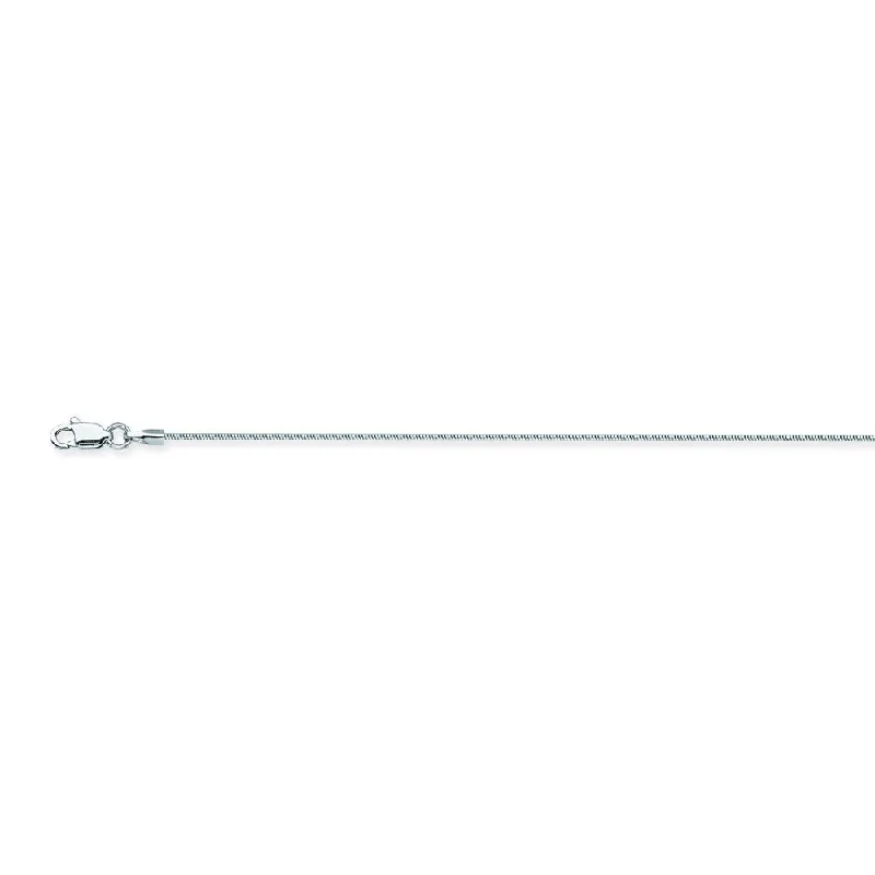 handmade antique silver bangle 14K White Gold Snake Chain