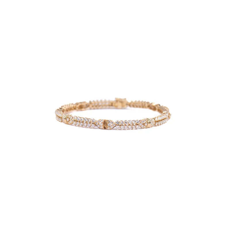 vintage sapphire necklace Pre-Owned Diamond Bangle