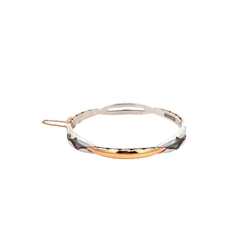 white gold necklace simple Pre-Owned Tacori Oval Promise Bracelet