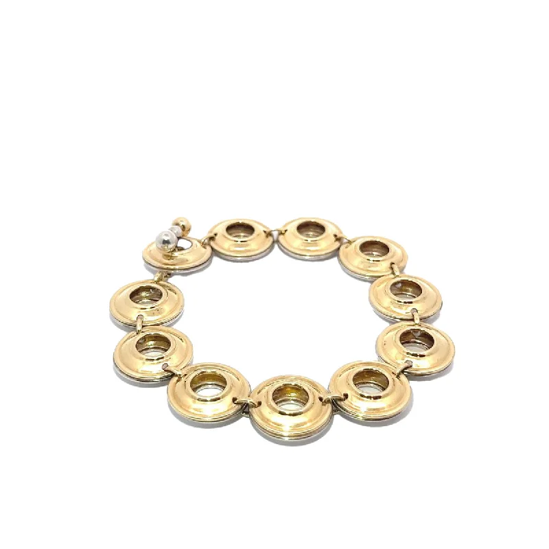 silver moon and star pendant Pre-Owned Tiffany & Co. Paloma Picasso Two-Tone Bracelet silver moon and star pendant Pre-Owned Tiffany & Co. Paloma Picasso Two-Tone Bracelet