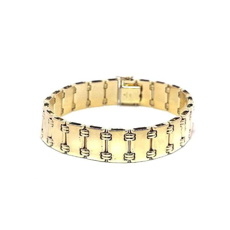 handmade raw stone engagement ring Pre-Owned Link Bracelet