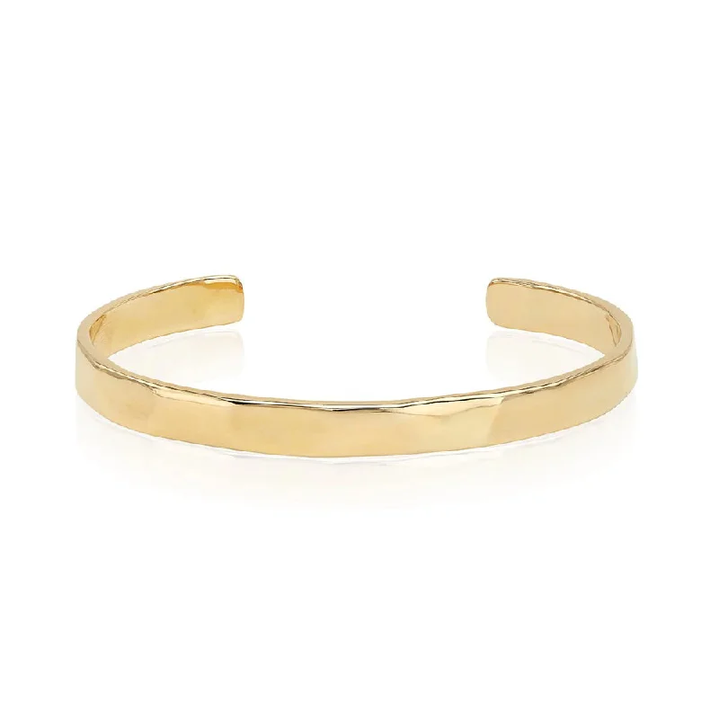 chunky gold chain necklace Anna Beck Small Wavy Cuff