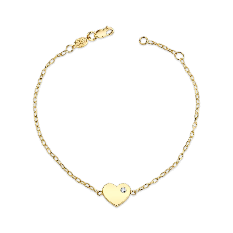women’s leather wrap bracelet Birthstone Heart Bracelet