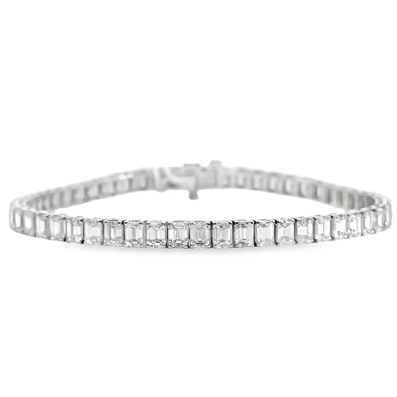 cubic zirconia stud earrings classic White Gold Diamond Fashion Bracelet