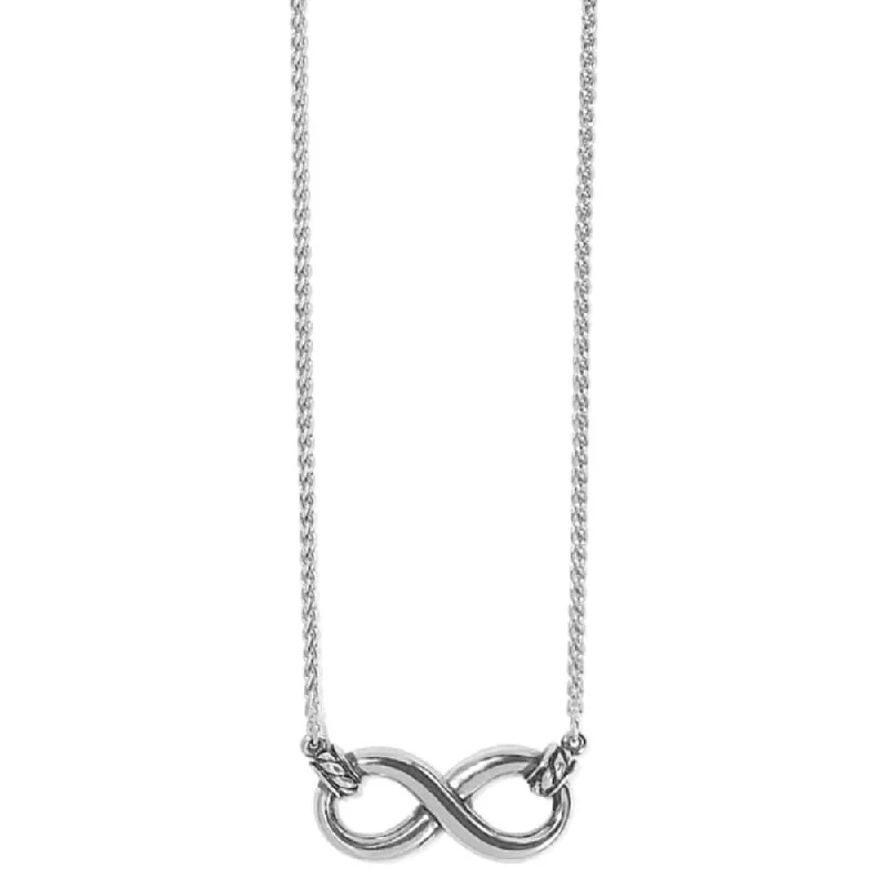 rose gold infinity bracelet Brighton Interlok Infinity Necklace