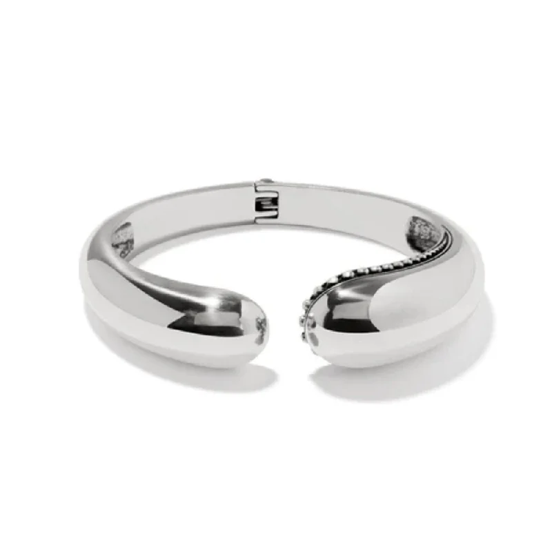 sterling silver dragonfly pendant Brighton Pretty Tough Droplet Hinged Bangle
