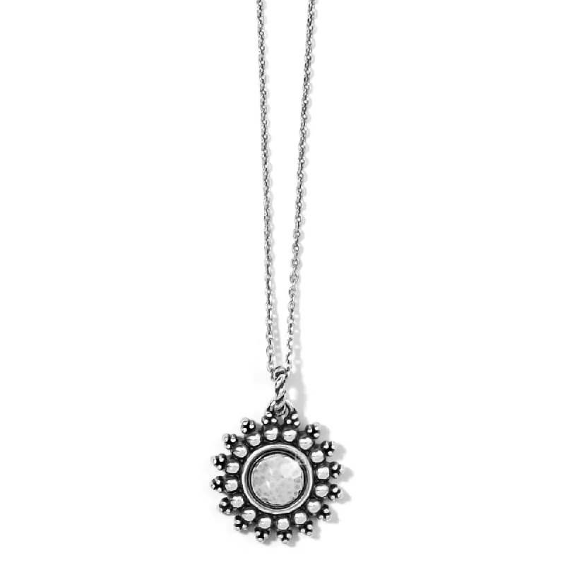 dainty silver hamsa bracelet Brighton Telluride Small Round Necklace