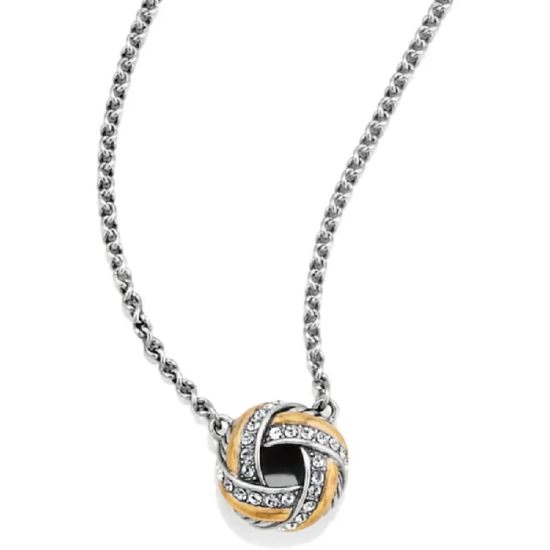 vintage rose-cut diamond ring Brighton Tres Twist Necklace