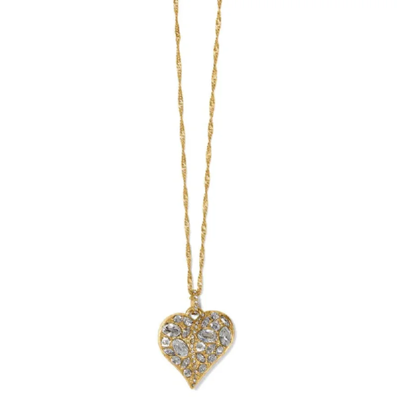 freshwater pearl drop earrings Brighton Trust Your Journey Heart Necklace