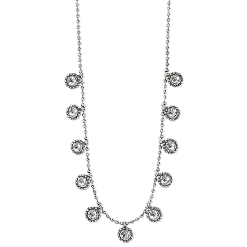 titanium wedding band men’s black Brighton Twinkle Drops Necklace