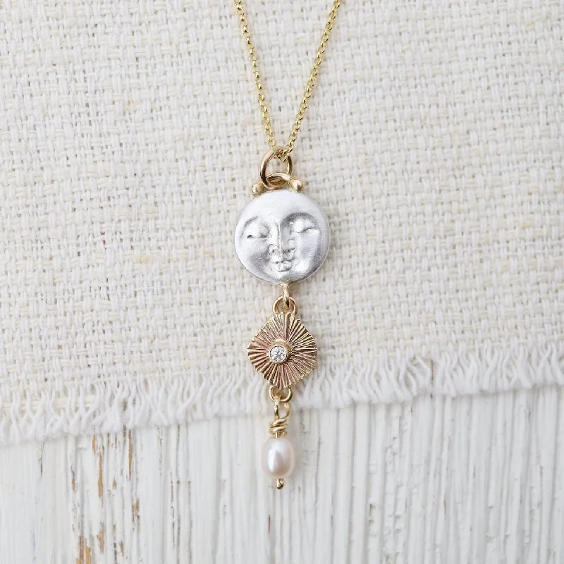 birthstone necklace for mom Celeste Necklace